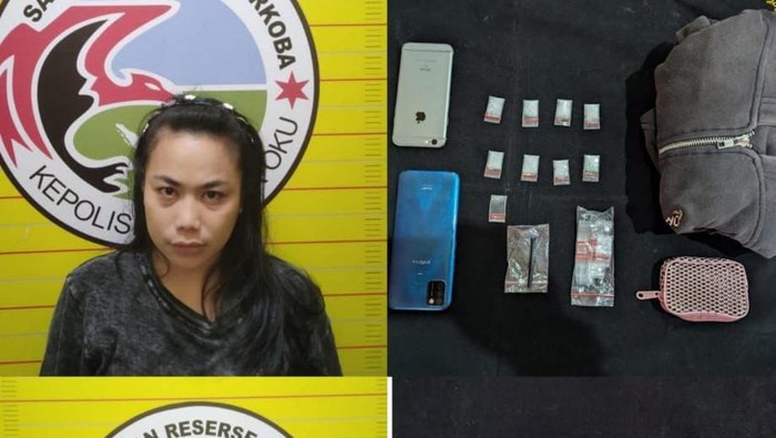 Tampang kedua pelaku usai diamankan polisi