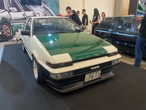 Pertama Kalinya! Toyota Trueno AE86 Milik Drifter Keiichi Tsuchiya Mampir ke Indonesia