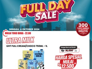 Cuma di Transmart Susu Kotak Jumbo Mulai dari Rp 12 Ribuan