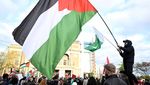Aksi Dukung Palestina di Berbagai Negara Saat Satu Tahun Perang Gaza