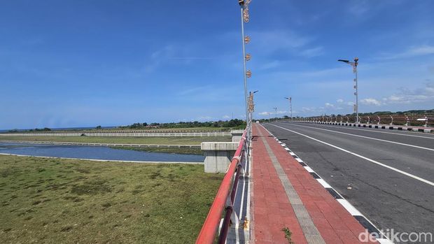 Area pembangunan Pusat Kebudayaan Bali di Klungkung.
