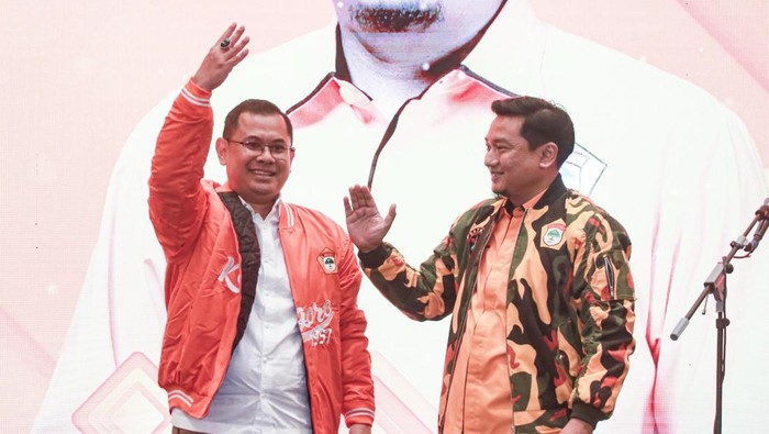 Arfi Rafnialdi mendapat dukungan dari Kosgoro 1957 di Pilwalkot Bandung.