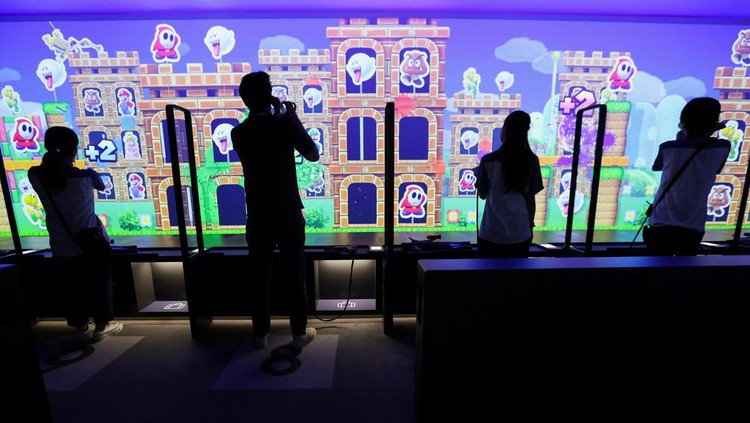 A general view shows the Nintendo Museum during a press preview in Uji, Kyoto Prefecture, western Japan September 25, 2024. REUTERS/Irene Wang