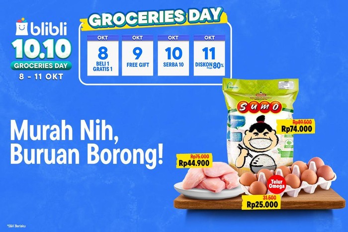 Blibli Groceries Day