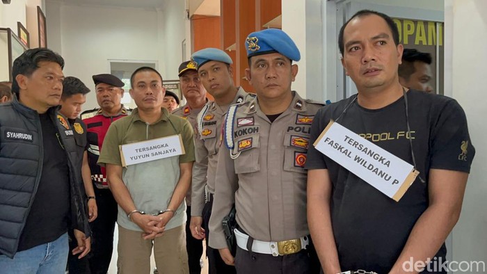 Bripka Yuyun dan Brigadir Fascal, tersangka yang tewaskan Ragil Alfarizi.
