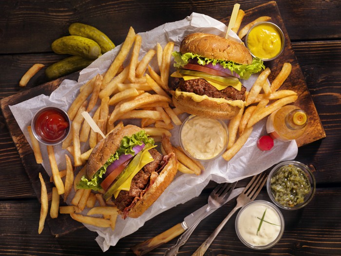 Burger dan kentang