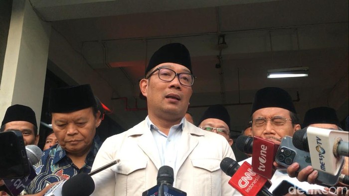 Calon Gubernur Jakarta nomor urut 1, Ridwan Kamil. (Rumondang/detikcom)