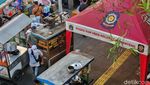 Duh, PKL Kuasai Jalur Pejalan Kaki di Jalan Blora Jakpus