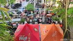 Duh, PKL Kuasai Jalur Pejalan Kaki di Jalan Blora Jakpus