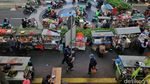 Duh, PKL Kuasai Jalur Pejalan Kaki di Jalan Blora Jakpus