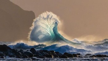 Peraih skor tertinggi anggota IAPP diraih Elliot Mcgucken dari Amerika Serikat. Lokasi: Kauai, HawaiiFoto: Epson International Pano Awards