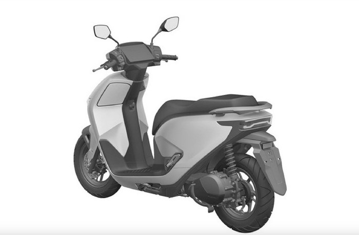 Honda Daftarkan Desain Skuter Diduga Honda SC e: