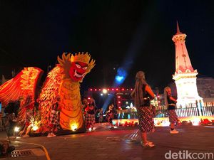 Usung Tema Gatotkaca Wirajaya, Begini Meriahnya WJNC di Puncak HUT Kota Jogja
