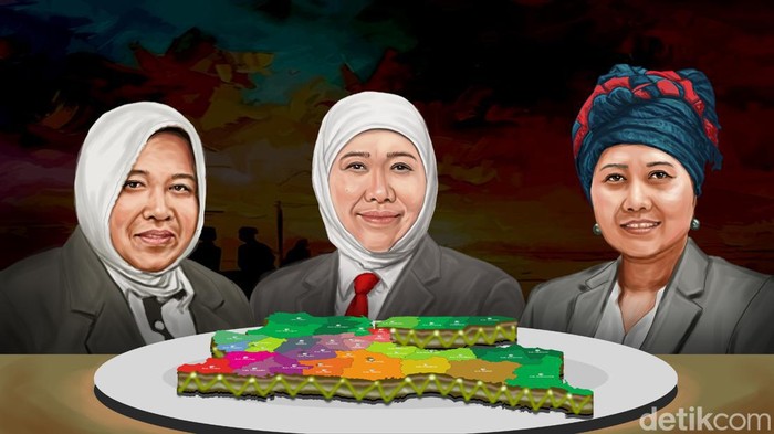 Ilustrasi Pilkada Jatim 2024