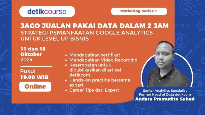 Jago Jualan Pakai Data dalam 2 Jam