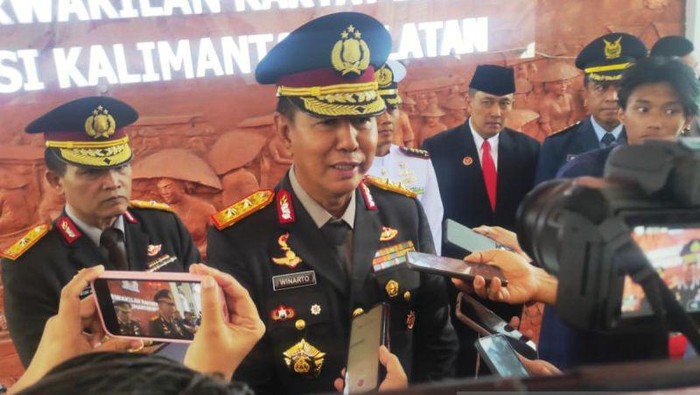 Kapolda Kalsel Irjen Winarto
