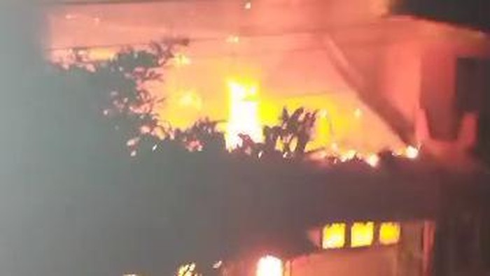 Kebakaran rumah di Bogor