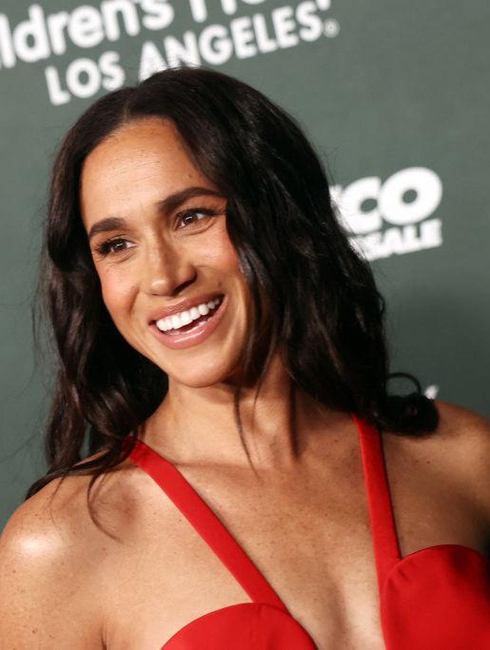 Meghan Markle LOS ANGELES, CALIFORNIA - OCTOBER 05: Meghan, Duchess of Sussex attends the 2024 Childrens Hospital Los Angeles (CHLA) Gala at L.A. Live Event Deck Top Floor Of The West Lot on October 05, 2024 in Los Angeles, California. (Photo by Tommaso Boddi/Getty Images)