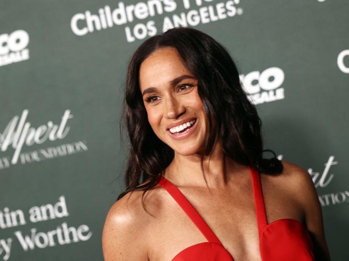 Meghan Markle LOS ANGELES, CALIFORNIA - OCTOBER 05: Meghan, Duchess of Sussex attends the 2024 Childrens Hospital Los Angeles (CHLA) Gala at L.A. Live Event Deck Top Floor Of The West Lot on October 05, 2024 in Los Angeles, California. (Photo by Tommaso Boddi/Getty Images)
