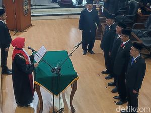 Pimpinan DPRD Ciamis 2024-2029 Resmi Dilantik, Ini Susunannya