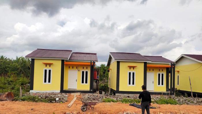 Penampakan rumah di Oto Nia Resident.