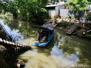 Perahu Eretan di Pesanggrahan Ada Sejak 1987, Masih Diandalkan hingga Kini