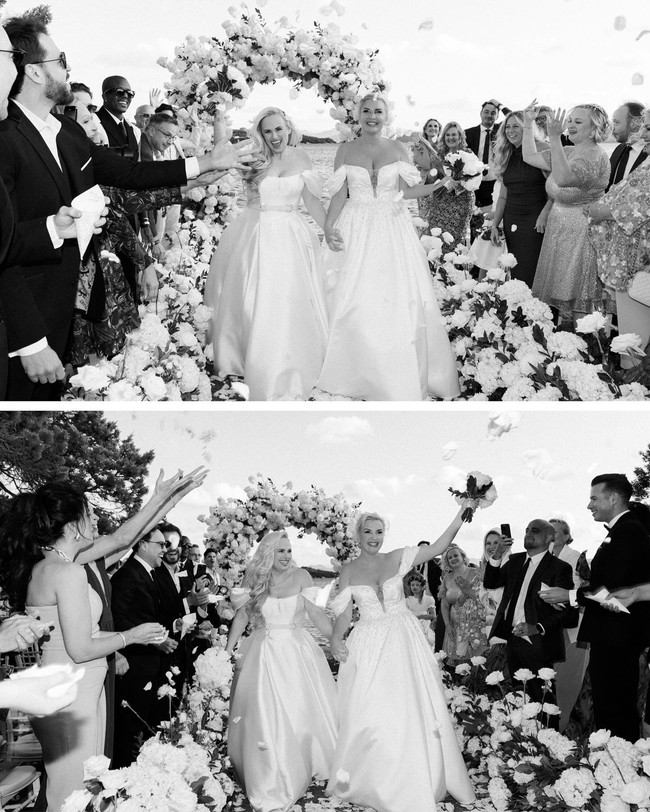 Tidak diketahui apakah keluarga Ramona ikut merayakan hari bahagia tersebut karena sebelumnya muncul laporan mereka tidak merestui hubungannya dengan Rebel. Tampaknya memang tidak semua teman diundang dalam acara spesial tersebut. Dikatakan jika teman Rebel, Hugh Sheridan, yang mengenalkan  sang aktris dengan istrinya, bahkan tidak diberi tahu.Foto: Instagram @rossini_photography