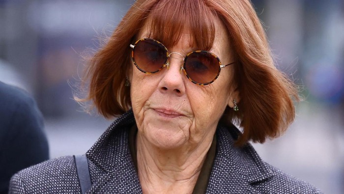 Gisele Pelicot, who has allegedly been drugged and raped by men solicited by her husband Dominique Pelicot at their home in the southern French town of Mazan, arrives during the trial of her husband with 50 co-accused, at the courthouse in Avignon, France, September 30, 2024. REUTERS/Manon Cruz