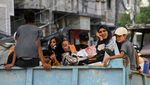 Setahun Genosida di Gaza, Warga Terus Berpindah untuk Mengungsi
