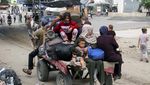 Setahun Genosida di Gaza, Warga Terus Berpindah untuk Mengungsi