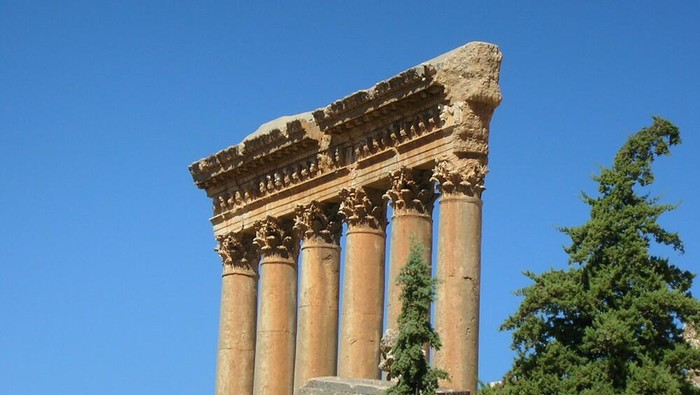 Situs peninggalan Romawi Kuno di Baalbek, Lebanon (Veronique Dauge/UNESCO)