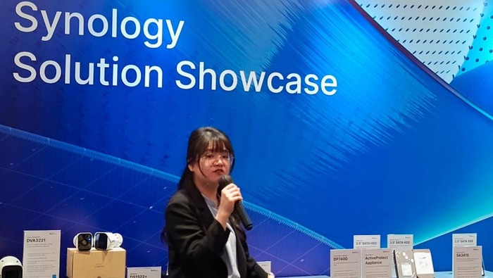 Clara Hsu, Country Manager Synology Indonesia.