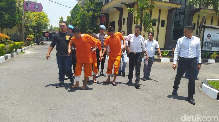 Tersangka pencurian uang modus ganjal ATM ditangkap Reskrim Polresta Magelang, Senin (7/10/2024).