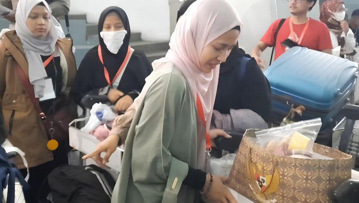WNI yang telah kembali ke Tanah Air dari Lebanon
