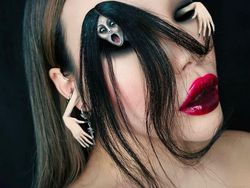 15 Makeup Ilusi yang Harus Dilihat Dua Kali Baru Ngeh