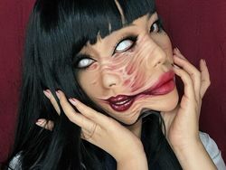 15 Makeup Ilusi yang Harus Dilihat Dua Kali Baru Ngeh