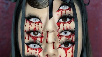 Agak seram sih, tapi kok bisa, ya? Foto: Instagram/mimles