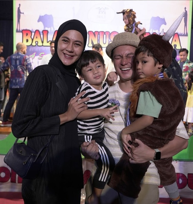 Baim Wong dan Paula Verhoeven