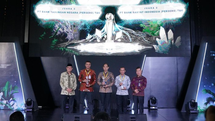 Bank Mandiri Pertahankan Juara 1 ARA 2023 Sektor Keuangan