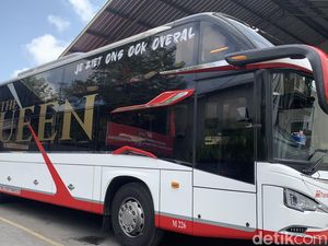 Ribuan Orang dari Bali Mudik dengan Bus Malam Menuju Jawa