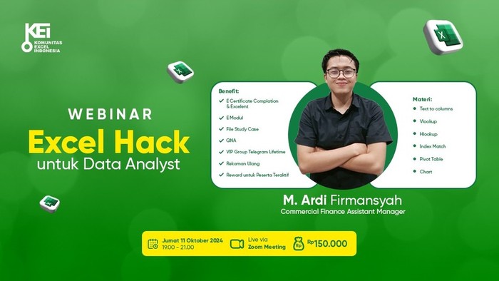 detikcourse Excel Hack