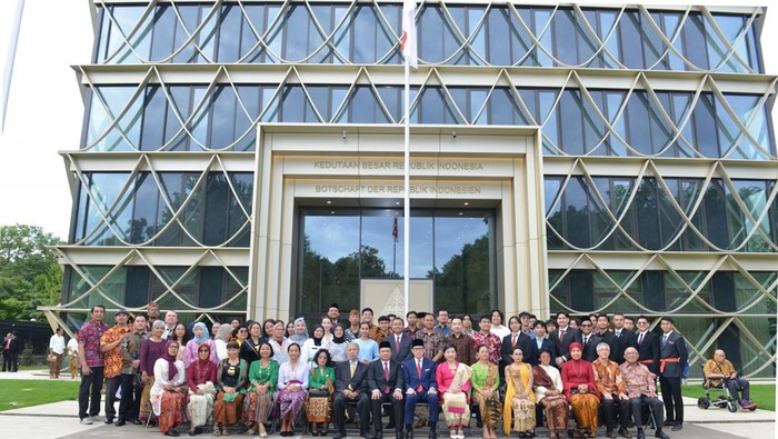 Gedung KBRI Berlin yang baru.