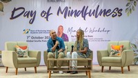Mindful Parenting Workshop hasil kerja sama dengan Didit Hediprasetyo Foundation (DH Foundation) menjadi salah satu acara utama yang dipimpin pelatih Amerika Serikat Dr Asheena Baez. Global Sevilla School/BNR