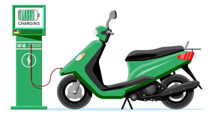 Ilustrasi motor listrik.