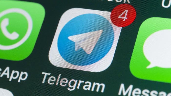 Ilustrasi telegram