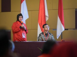 Indira Paparkan Visi-Misi di Raker PDIP Makassar: Insentif RT/RW Rp 2,5 Juta