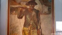 Terdapat sekitar 11 karyanya yang dipertontonkan dalam museum ini, karya sketsa yang ia buat itu menggambarkan peristiwa-peristiwa bersejarah di masa lampau.  