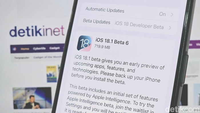 iOS 18.1 Beta 6
