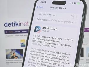 iOS 18.1 Beta 6 Dirilis Apple, Ini Fitur Barunya
