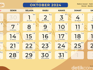 Kalender Bulan Oktober 2024